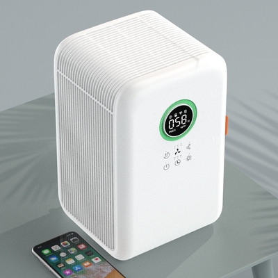 Mini Desktop Hepa UV Air Purifier Appliance For 110 Square Feet