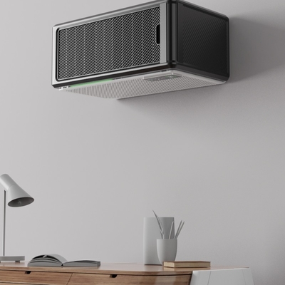 Máy lọc không khí văn phòng 240m2 Động cơ DC gắn trên tường cho dị ứng